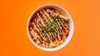 Frytki z wołowiną bulgogi