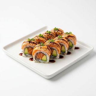 Uramaki yaki roll