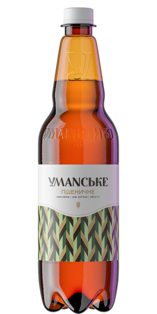 Пиво світле Пшеничне Уманьпиво 1л
