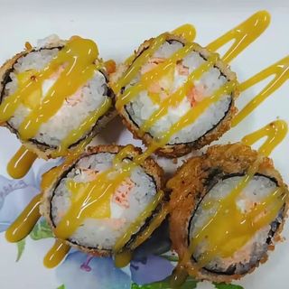 #70 Rolls Tempurizados Mango Crunch (4 Uds.)