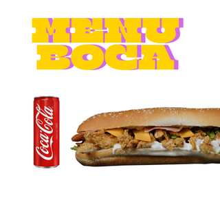 Menu Boca (Boca au choix + Boisson)