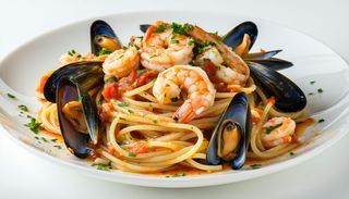 Paste cu fructe de mare