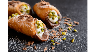 CANNOLI DI SICILIA PISTACCHIO (1 szt)