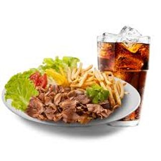 Menú Plato De Solo Patatas Con Carne