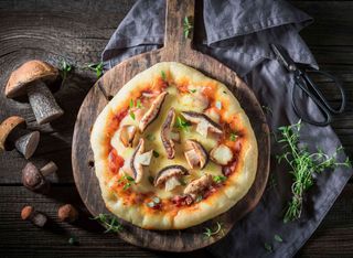 Pizza De Setas (33 Cm.)