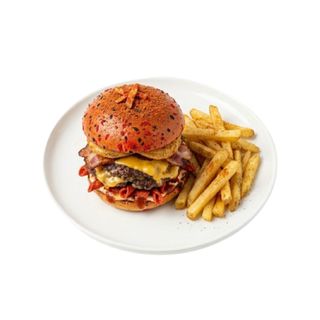 Calavera Roja Burger