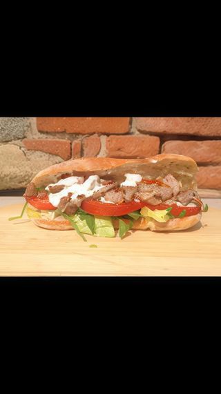 Panino kebab classico