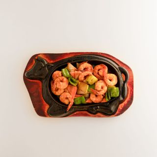 26 Gambas A La Tie-Pan