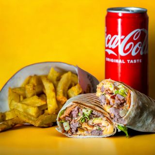 Menù Wrap Hamburger