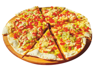 Vegetables & Kashkaval ser pizza