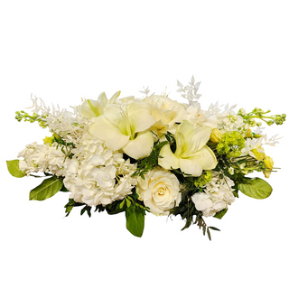 Aranjament funerar oval