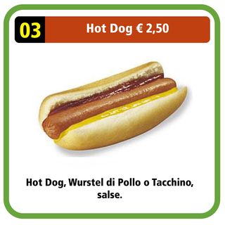 Hot dog di pollo