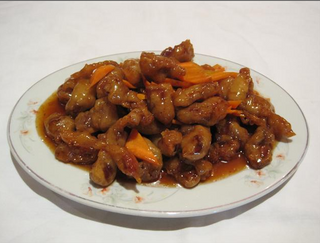 187. Свинско със сладко-кисел сос