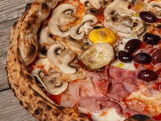 No Gluten Capricciosa