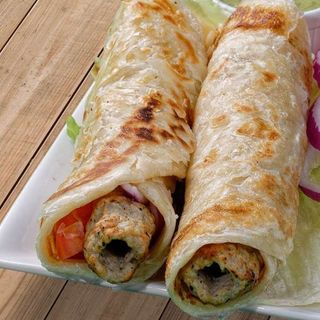 Mutton (Lamb) Kebab Roll (Kebab Roll z Baranina)