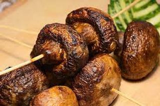 Шашлык из шампиньонов