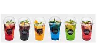 Лимонад с  клубникой и чабрецом