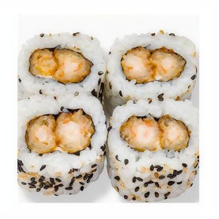 Uramaki de Camarão Crocante 4 Unidades