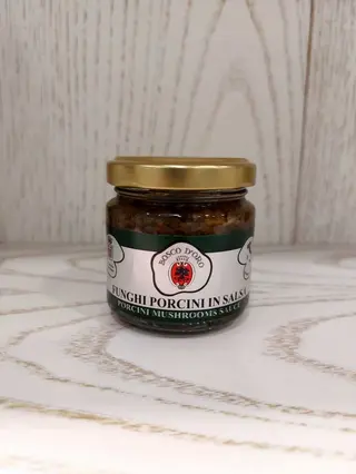 FUNGHI PORCINI IN SALSA da 80 gr Bosco D'oro