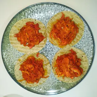 Tacos Tinga De Pollo