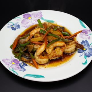 45. Gambas Con Verduras