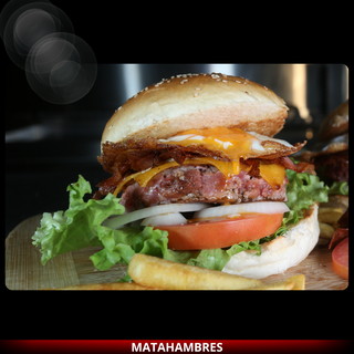 BURGER DE TERNERA COMPLETA + PATATAS FRITAS