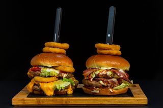 Burger Onion XXL  Duplo burger meso 650gr