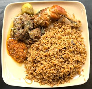 Riz Au Soumara + Garniture