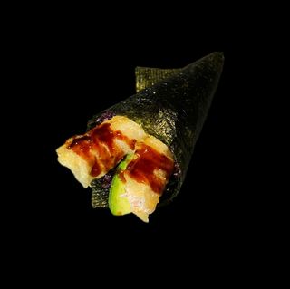 172.Dark temaki sake fritto