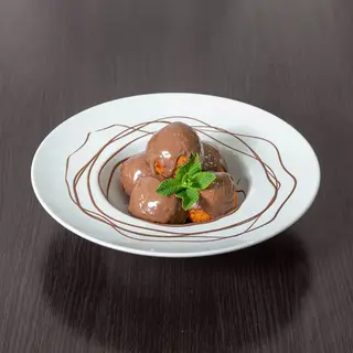 Papanasi cu ciocolata