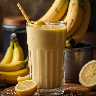 Jus datte banane avoine lait