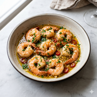 Gambas al ajillo