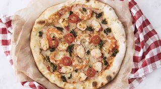 Pizza De Langostinos