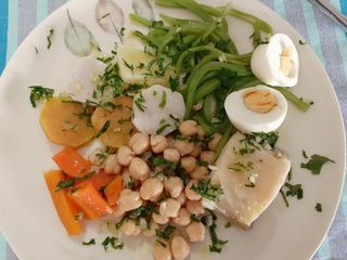 Bacalhau Cozido com Todos