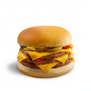 Hamburguesa Triple Cheese