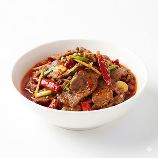 Manzo con salsa piccante