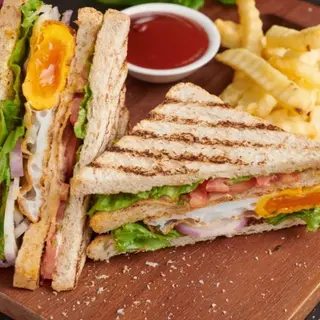 Sándwich Vegetal Queso Y Huevo