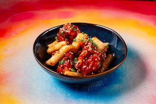 Red KFC Chicken Ttoekbokki