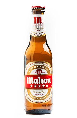 Cerveza Mahou 5 Estrellas (330 Ml.)