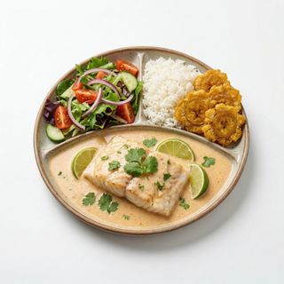 Pescado en Salsa de Coco