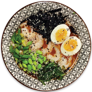 Мисо Рамен със скариди