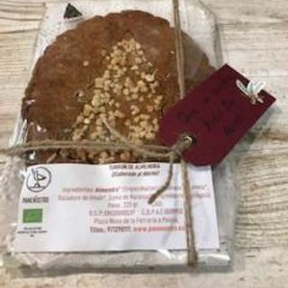 Turrón de Almendra , elaborado al horno