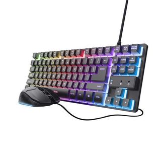 Combo Gaming Teclado + Ratón Con Cable Gxt798 2En1 Negro - 8713439256383