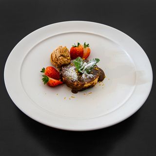 Tarta De Queso Con Dulce De Leche