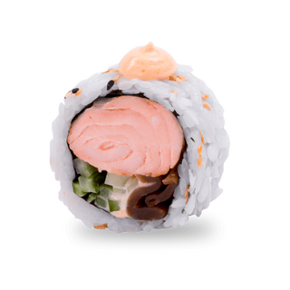 C12a GRILLED ROLL (łosoś/szczypiorek) 5szt