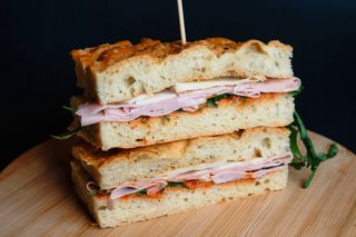 Panini Mortadella Pistachio