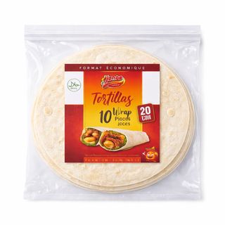 Tortillas 20 Cm (X10 Pièces)