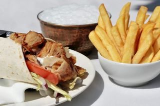 Baba menù piadina vegana