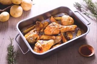 Cosce di pollo arrosto