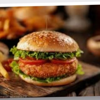 Hamburguesa pollo